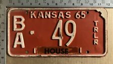 Casa rodante Kansas 1965 casa remolque matrícula BA 49 YOM DMV Barber autocaravana 11445 segunda mano  Embacar hacia Argentina
