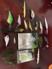 HUGE LOT: Of New And Used Lures Rapala Googan Squad And More, used for sale  Shipping to South Africa