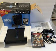 Paquete combinado Sony PlayStation 2 con caja SCPH-5001/N segunda mano  Embacar hacia Argentina