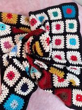 Carré patchwork laine d'occasion  Saint-Valery-sur-Somme