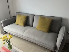 Stylish grey sofa for sale  LONDON