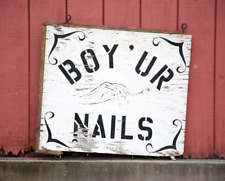 Vintage wood sign for sale  Decatur
