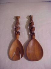 Pair wooden salad for sale  WHITLEY BAY