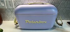 Cooler Polarbox da Espanha em lavanda, interior rosa concha com acabamento amarelo comprar usado  Enviando para Brazil