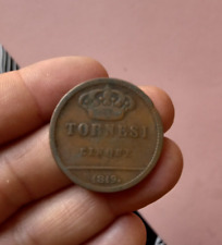 Moneta tornesi 1819 usato  Arezzo