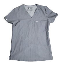 Figs Technical Collection Size XXS Gray Scrub Top Shirt for sale  Shipping to South Africa