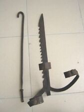 Wrought iron saw for sale  Shipping to Ireland