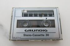 Grundig steno cassette for sale  STOKE-ON-TRENT