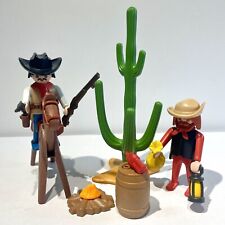 Playmobil cowboy figures for sale  SLOUGH