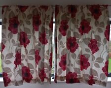 Pair red flower for sale  TETBURY