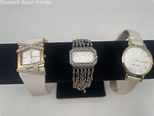 Relógios analógicos femininos-homens Armani Exchange, Nine West, Guess 3 peças comprar usado  Enviando para Brazil