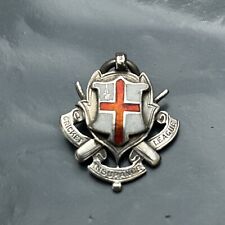 Silver badge cricket for sale  UK