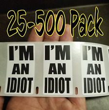 Idiot 500pack lot for sale  Valparaiso