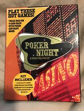 Poker night unused for sale  Stafford Springs