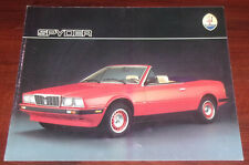 Brochure folder 1986 d'occasion  Allaire