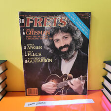 REVISTA DAVID GRISMAN FRETS DAROL ANGER BELA FLECK THE GUITARRON Febrero 1981 segunda mano  Embacar hacia Argentina