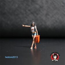 Figuras modelo miniaturas adereços de cena de mala de menina em escala 1/87 para carros veículos brinquedos comprar usado  Enviando para Brazil