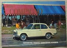DAIHATSU COMPAGNO Car Sales Brochure c1966 BERLINA Station Wagon for sale  Shipping to South Africa