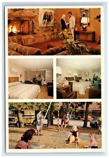 Cartão postal Holiday Inn Lafayette LA c1970s quarto interiores van lareira crianças comprar usado  Enviando para Brazil