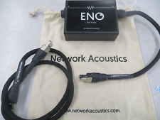Network Acoustic ENO passive Ethernet Filter with Ethernet Cable  EXTRA CABLE!!, used for sale  Shipping to South Africa