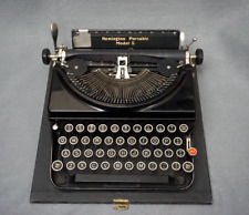 + Máquina de escribir REMINGTON PORTÁTIL MODELO 5 vintage años 30 con estuche - ¡Funciona! + segunda mano  Embacar hacia Argentina