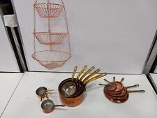 red copper square cooking set for sale  Colorado Springs
