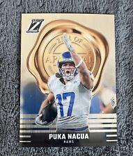2023 Panini Zenith Football Puka Nacua Rookie Zeal Of Approval #30 Rams RC for sale  Shipping to South Africa