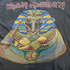 Camiseta Iron Maiden Vintage Anos 80 Metal Band Tour Powerslave Thrash Rock 1984 comprar usado  Enviando para Brazil