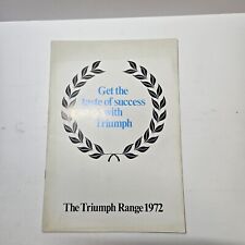 Triumph range market for sale  LINCOLN