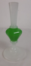 opaline vase green for sale  PORTSMOUTH