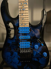 Guitarra Firma Ibanez JEM77 Steve Vai con Bolsa de Gigbag - Patrón Floral Azul segunda mano  Embacar hacia Argentina