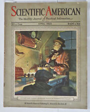 Operador de radioaficionado transatlántico 1922 Scientific American Tech periódico segunda mano  Embacar hacia Mexico