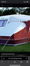Red annexe awning for sale  FAREHAM