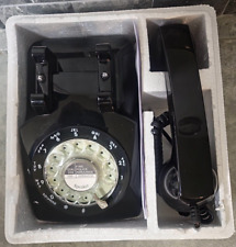 Teléfono Squdin Retro Estilo Años 70 Escritorio Marcación Giratoria Modelo CTR307 Negro, usado segunda mano  Embacar hacia Argentina