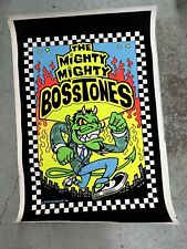 VTG BLACKLIGHT POSTER THE MIGHTY MIGHTY BOSSTONES 1996 ADAM SWINBOURNE Felt for sale  Shipping to Canada