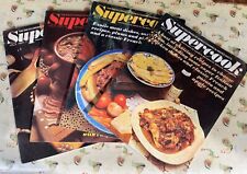 Vintage supercook magazines for sale  LONDON