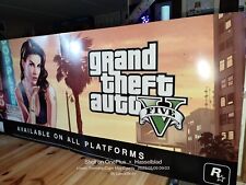 Banner de loja GTA 5 ORIGINAL - ENORME (4,5 pés de comprimento) e MUITO RARO (somente um no eBay) comprar usado  Enviando para Brazil