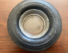 Vintage BF Goodrich Borracha Silvertown amostra de pneu sem câmara com cinzeiro de vidro comprar usado  Enviando para Brazil