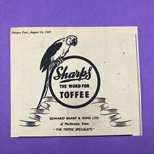 Sharps toffee 1947 for sale  Shipping to Ireland