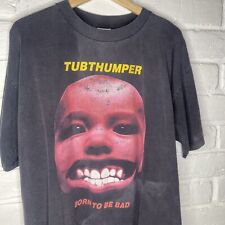 Camiseta Vintage Anos 90 Tubthumper Chumbawamba Born To Be Bad Tamanho XL, usado comprar usado  Enviando para Brazil