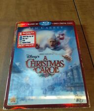 Disneys A Christmas Carol (Blu-ray/DVD, 2010, 4-Disc Set, 3D Includes Digital... for sale  Shipping to South Africa