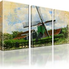 Windmühle landschaft bild gebraucht kaufen  Deutschland