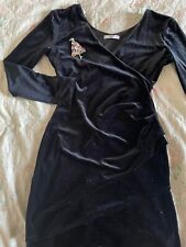 vestito nero spacco usato  Citta Sant Angelo