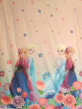 Painel cortina floral Disney Frozen Elsa Anna rosa azul 41 x 65 FLAW comprar usado  Enviando para Brazil