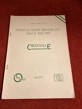 Crosville fleet history for sale  INNERLEITHEN