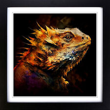 Bearded dragon abstract for sale  UK