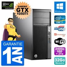 PC HP Z230 Gaming GTX 1050Ti i7-4790 RAM 32Go 240Go SSD + 2To Windows 10 d'occasion  Allaire