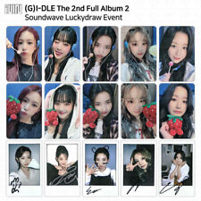 Cartão fotográfico Polaroid (G)I-DLE G-IDLE 2º álbum completo 2 duas ondas sonoras sorteio, usado comprar usado  Enviando para Brazil