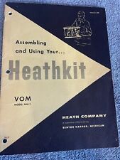 Heathkit manual 1 for sale  Gilroy
