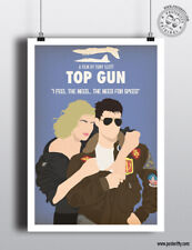 TOP GUN - Pôster de filme minimalista impressão mínima por Posteritty Tom Cruise comprar usado  Enviando para Brazil